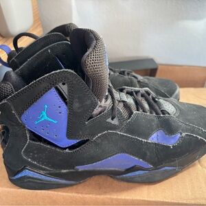 Black and Blue Athletic Sneakers